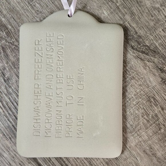 VTG Pair New Stoneware Cookie Molds Heart Easter Spring ABC Distributing 10425 - Picture 5 of 12